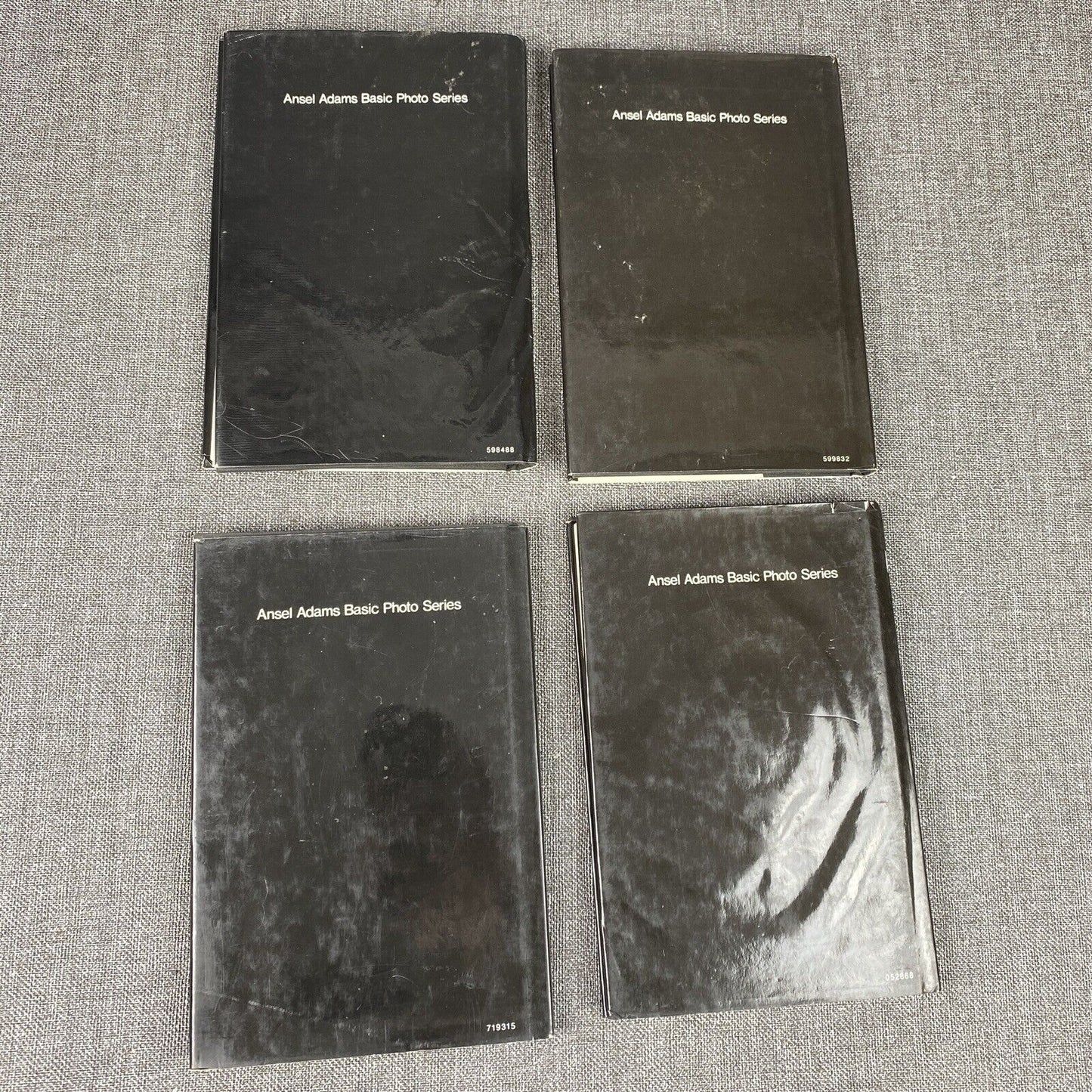 Ansel Adams Basic Photo 2-5 lot of 4 books, The Negative , The Print etc...