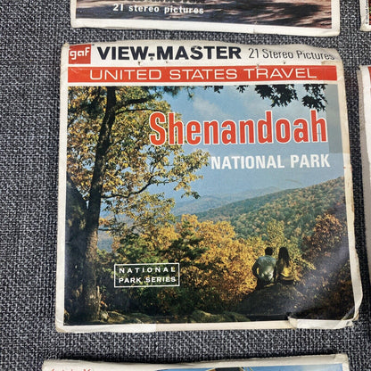 Vintage View Master Locations Lot Cypress Gardens, Monticello, Shenandoah, ...