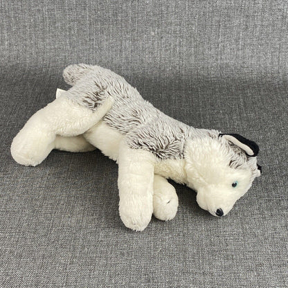 Animal Alley Husky  Dog 2009 Stuffed Toy Gray White ToysRUs 12"