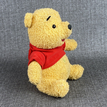 VTG Mattel Posable Plush Winnie The Pooh Talking Singing Disney 1998 Tested 8.5"