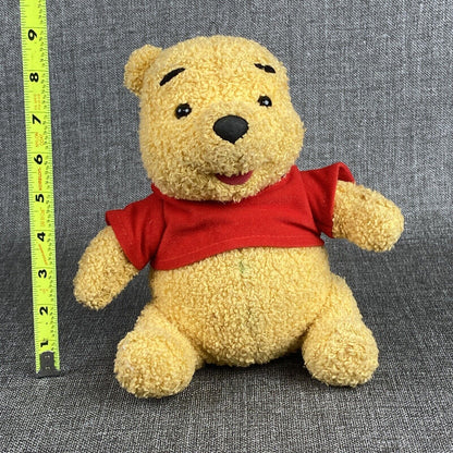 VTG Mattel Posable Plush Winnie The Pooh Talking Singing Disney 1998 Tested 8.5"