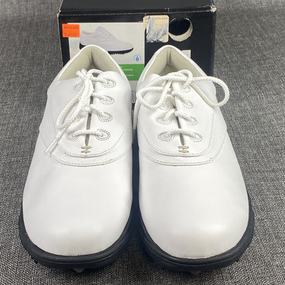 New FootJoy Women’s Golf Shoes, Traditions, White, Size 9.5 M, Spikeless 98631