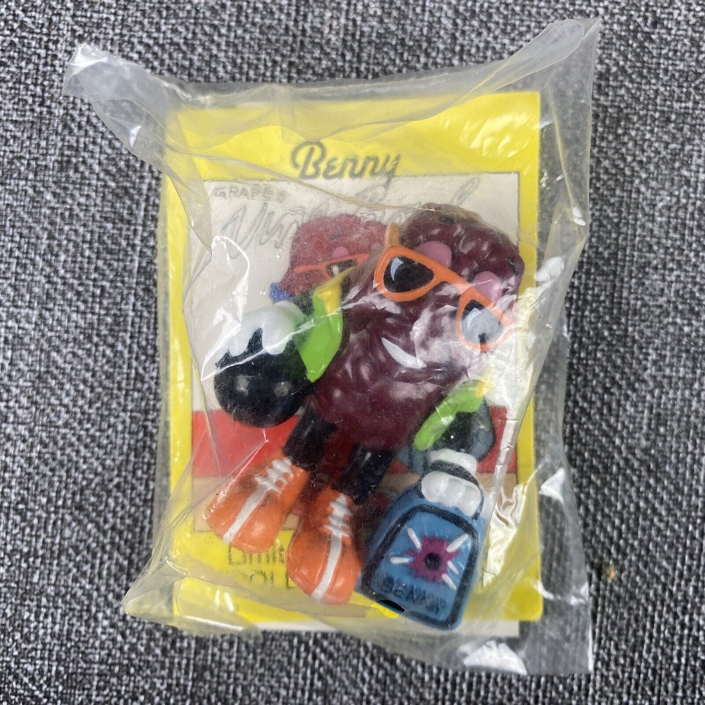 Lot of 10 Vintage California Raisins Figures Some still in Original Packaging