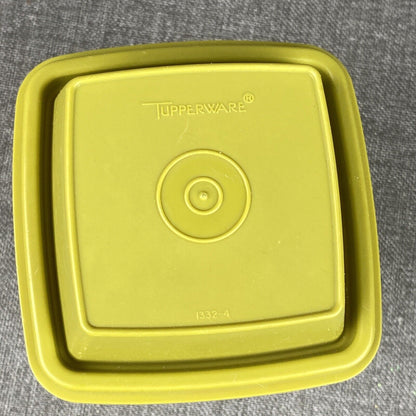 Tupperware Pickle Keeper Avocado Green Complete Set Vintage From The 1970’s