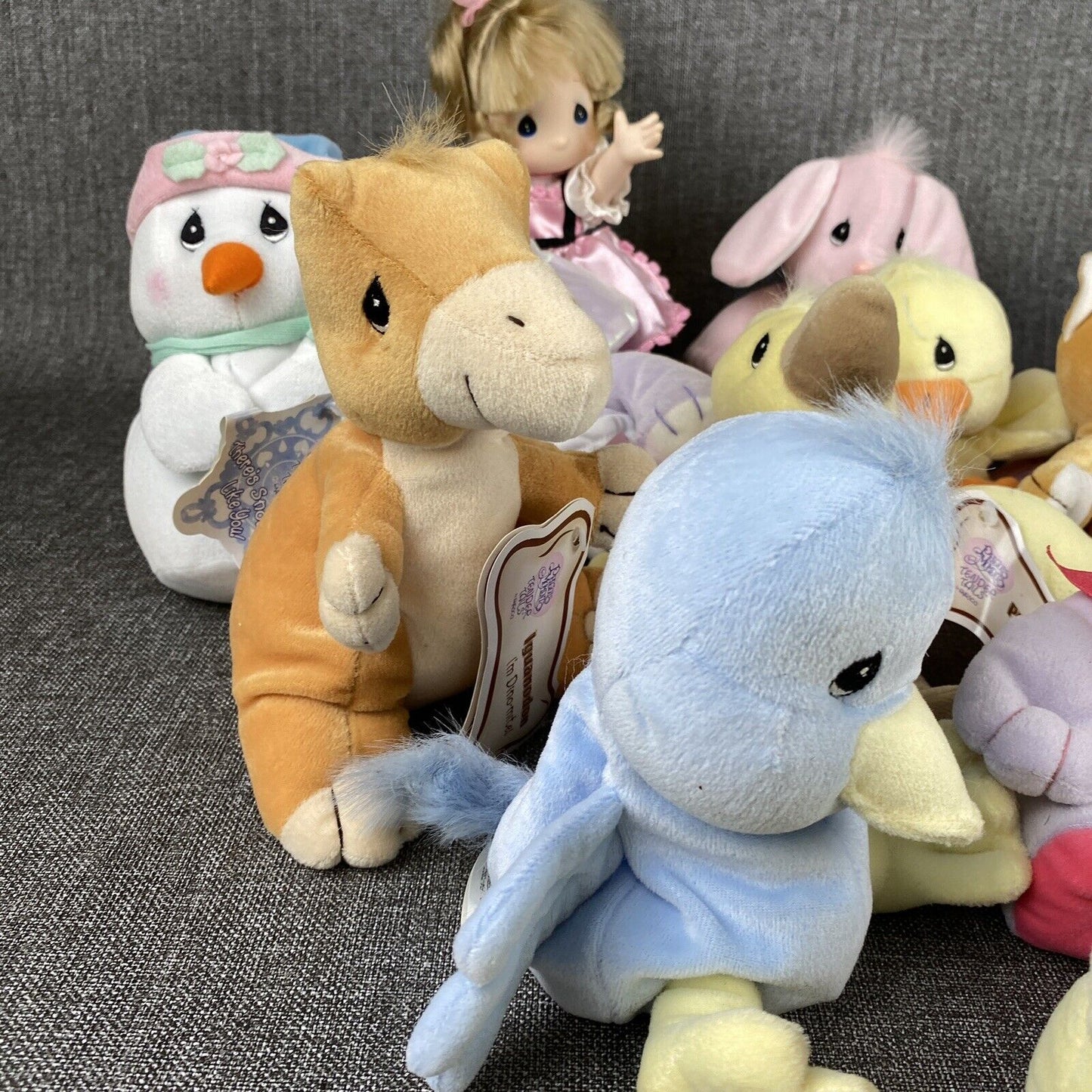 Lot of 20 Precious Moments Tender Tails By Enesco Collectible Plush EUC