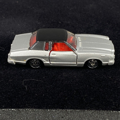 Tomica Tomy 1/63 1978 FORD MUSTANG II GHIA F38 Silver w Red Interior Japan