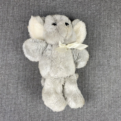 1979 Vintage 11" Dakin Mouse Plush Toy Grey