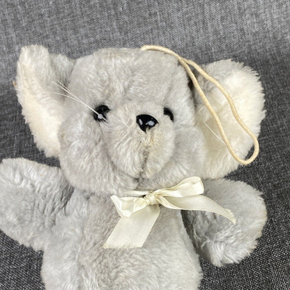 1979 Vintage 11" Dakin Mouse Plush Toy Grey