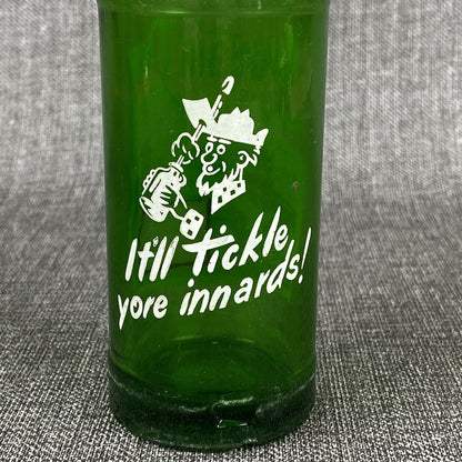 Vintage Mountain Dew 10 oz. Bottle by Harold and John Bottle- Has Flea Bite