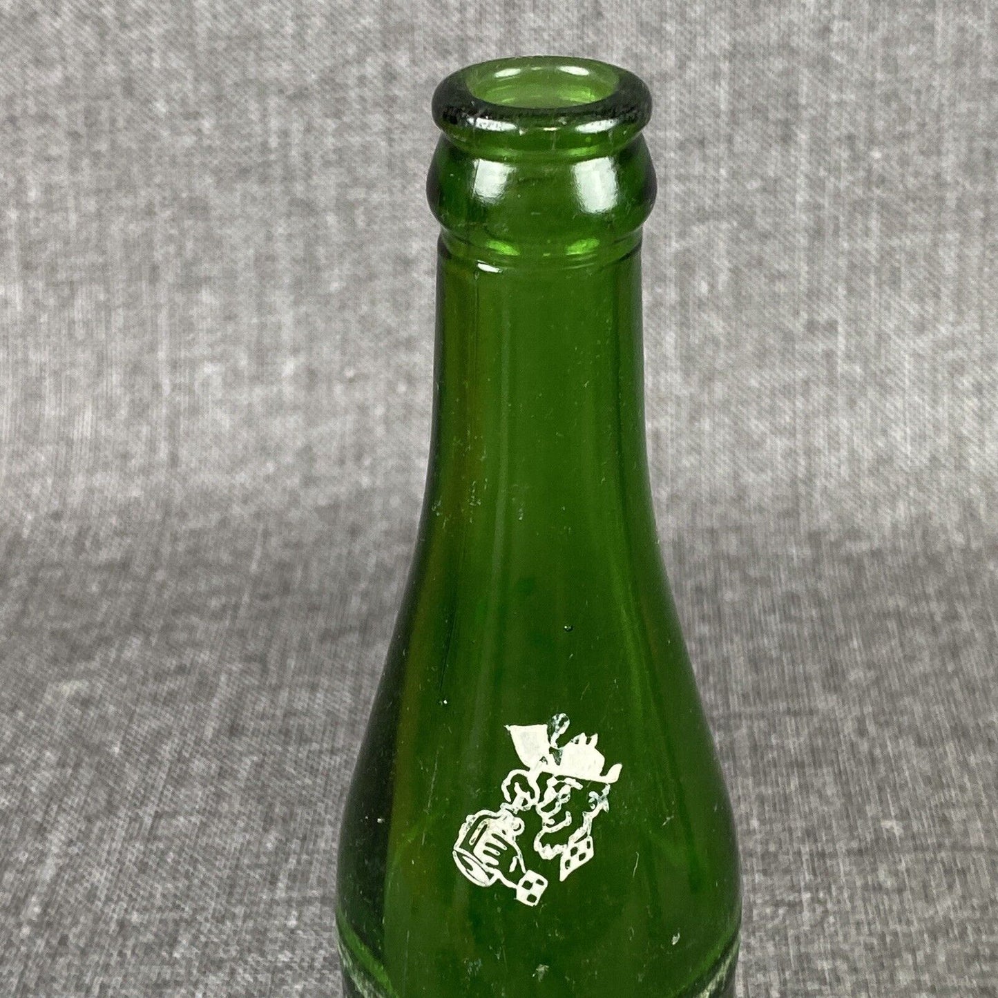 Vintage Mountain Dew 10oz Hillbilly Glass Bottle “It'll Tickle Yore Innards”Soda