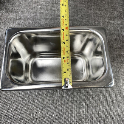 Lot of 4 - Polar Ware 1 Quart Stainless Steel Pan/Tray