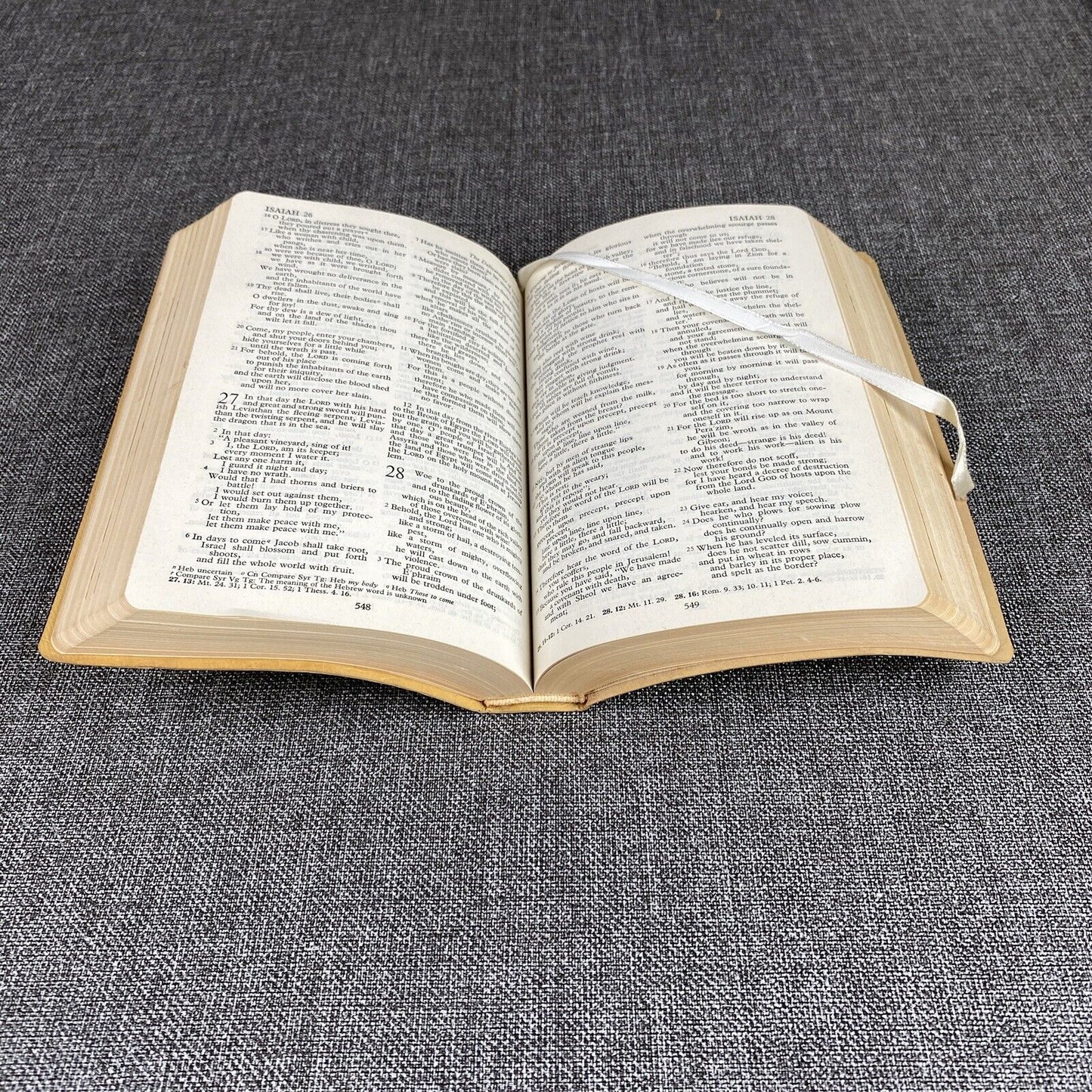 Vintage Holy Bible With Helps Revised Standard Version published in  1952