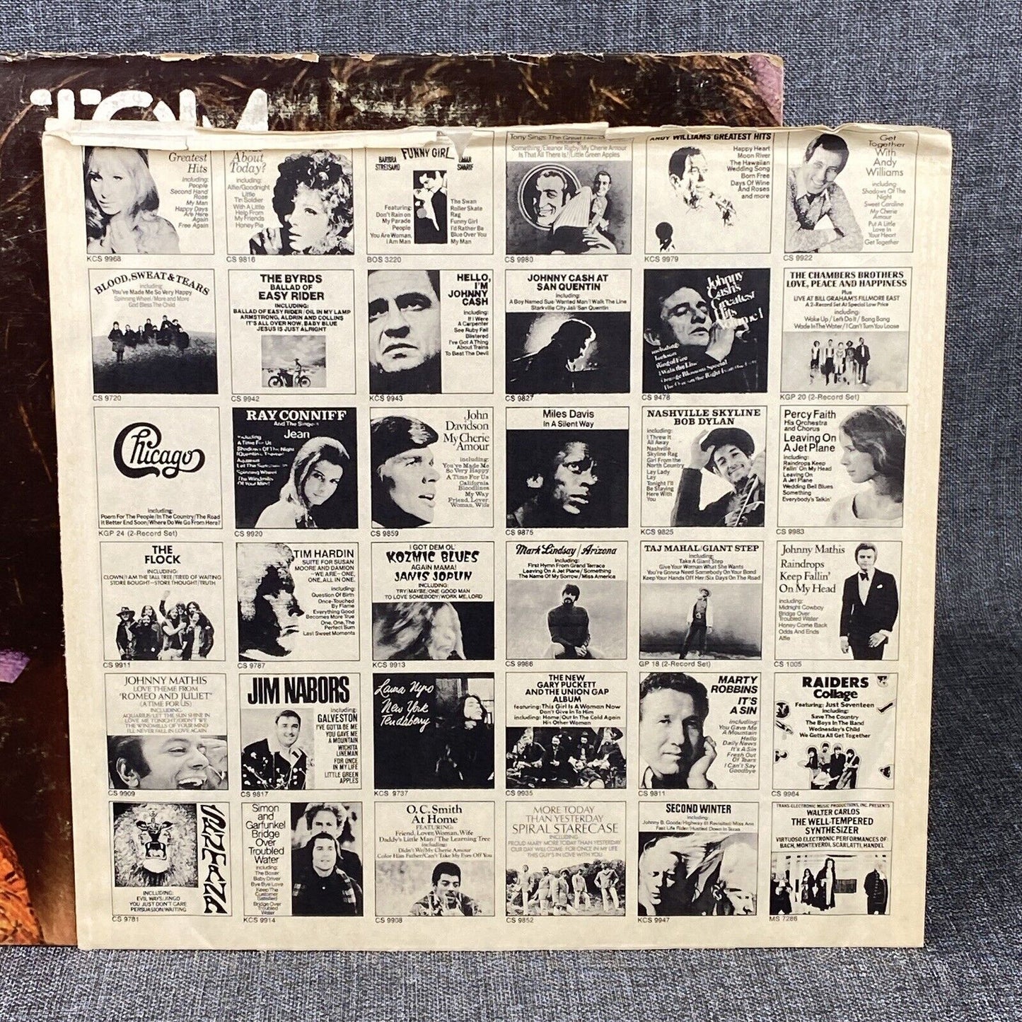 Tom Rush - Self Titled - 1970 Vinyl LP Record Album