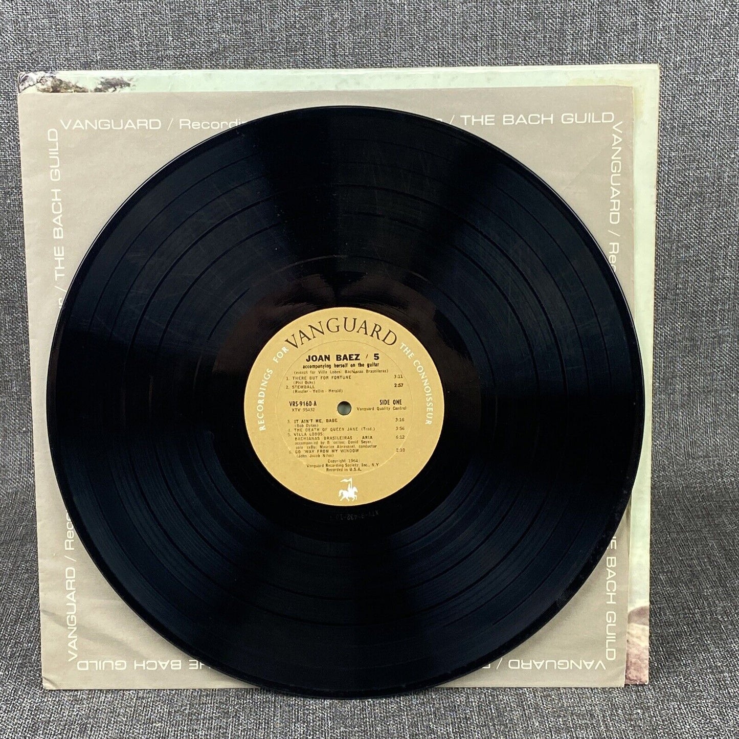 Joan Baez 5 Vanguard VRS-9160 Vinyl LP