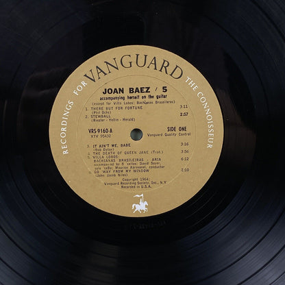 Joan Baez 5 Vanguard VRS-9160 Vinyl LP