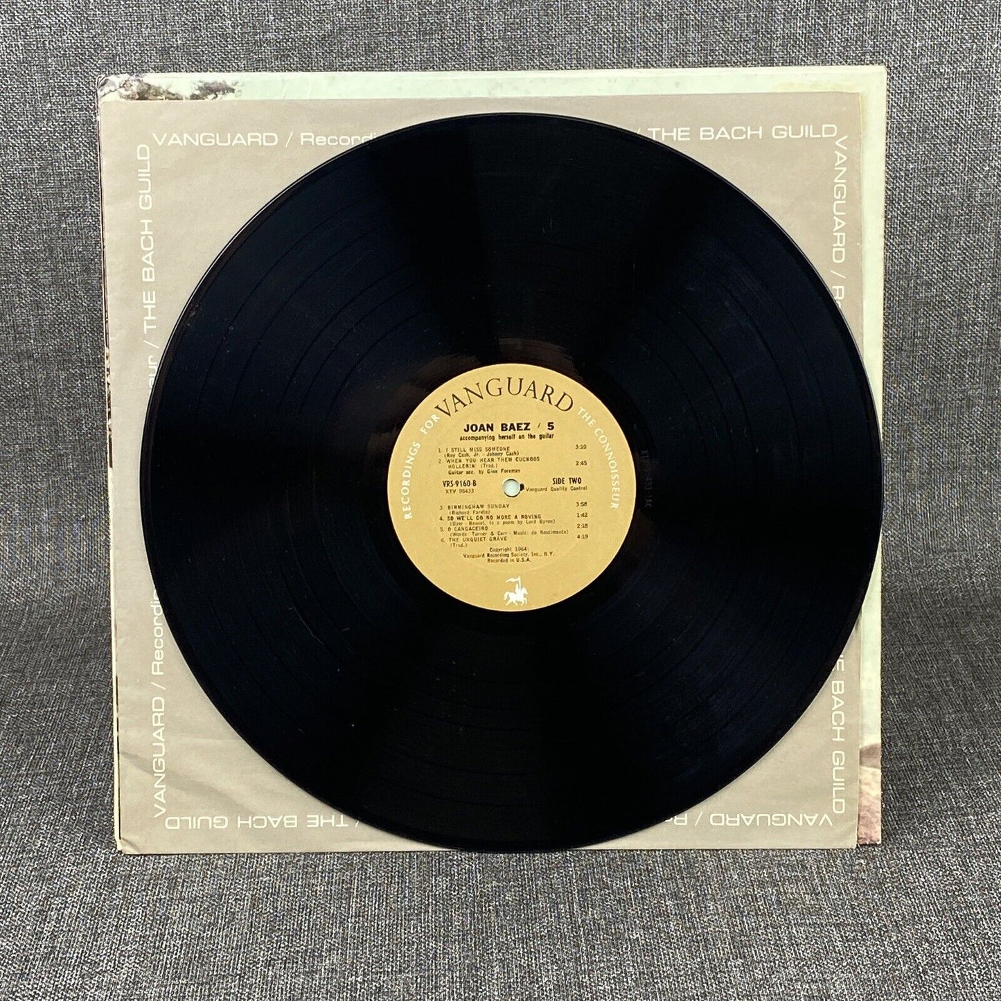 Joan Baez 5 Vanguard VRS-9160 Vinyl LP