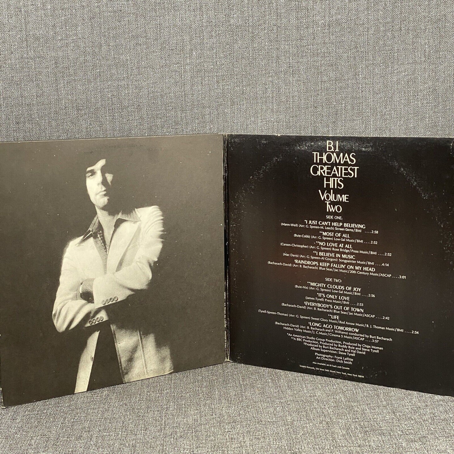 Greatest Hits Vol 2 LP Record Vinyl B.J. Thomas 597