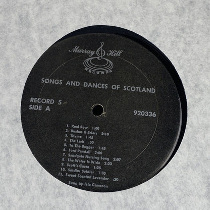 Songs & Dances of Scotland - Murray Hill 5 LP Vinyl Box Set