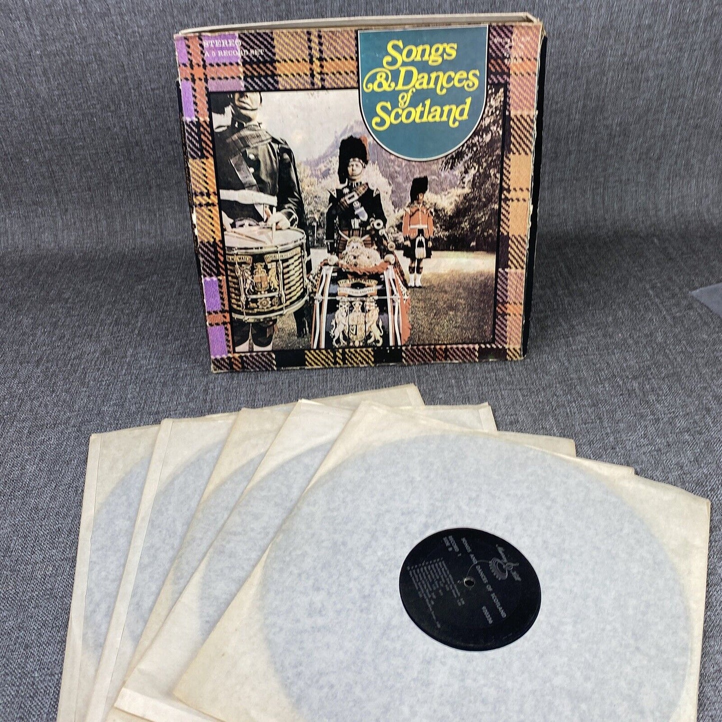 Songs & Dances of Scotland - Murray Hill 5 LP Vinyl Box Set