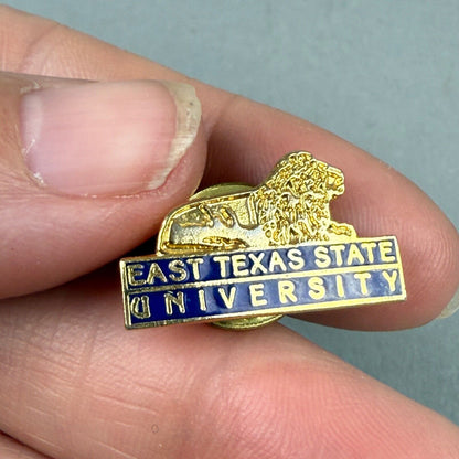 Vintage East Texas State University Lapel Hat Pin