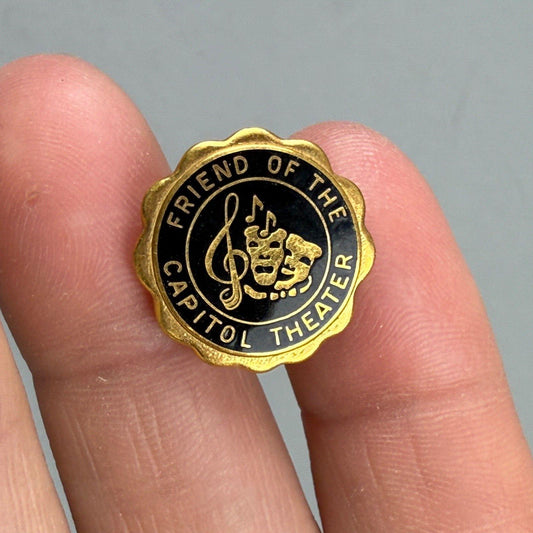 Friend of the Capital Theater Lapel Hat Pin