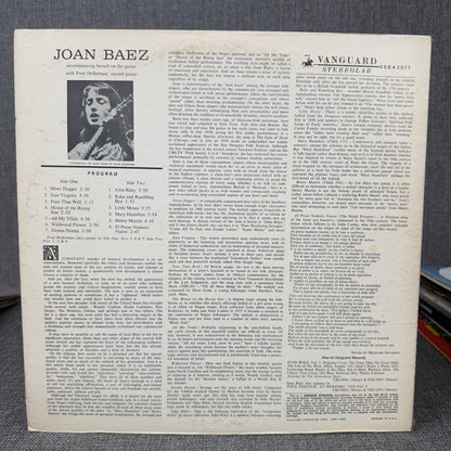 Joan Baez Self Titled Folk Record 1968 Vinyl Record LP