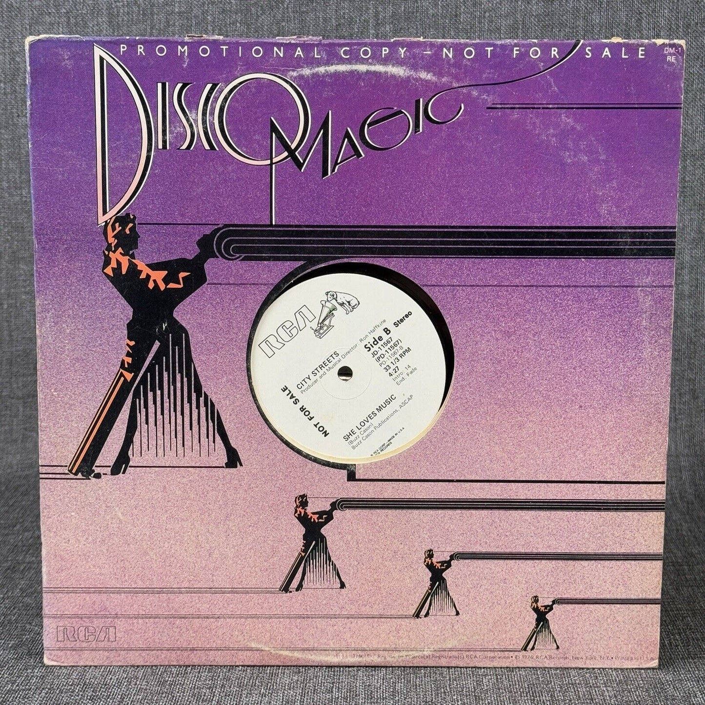 Disco Magic City Streets Promotional Vinyl Record 1979 Near Mint