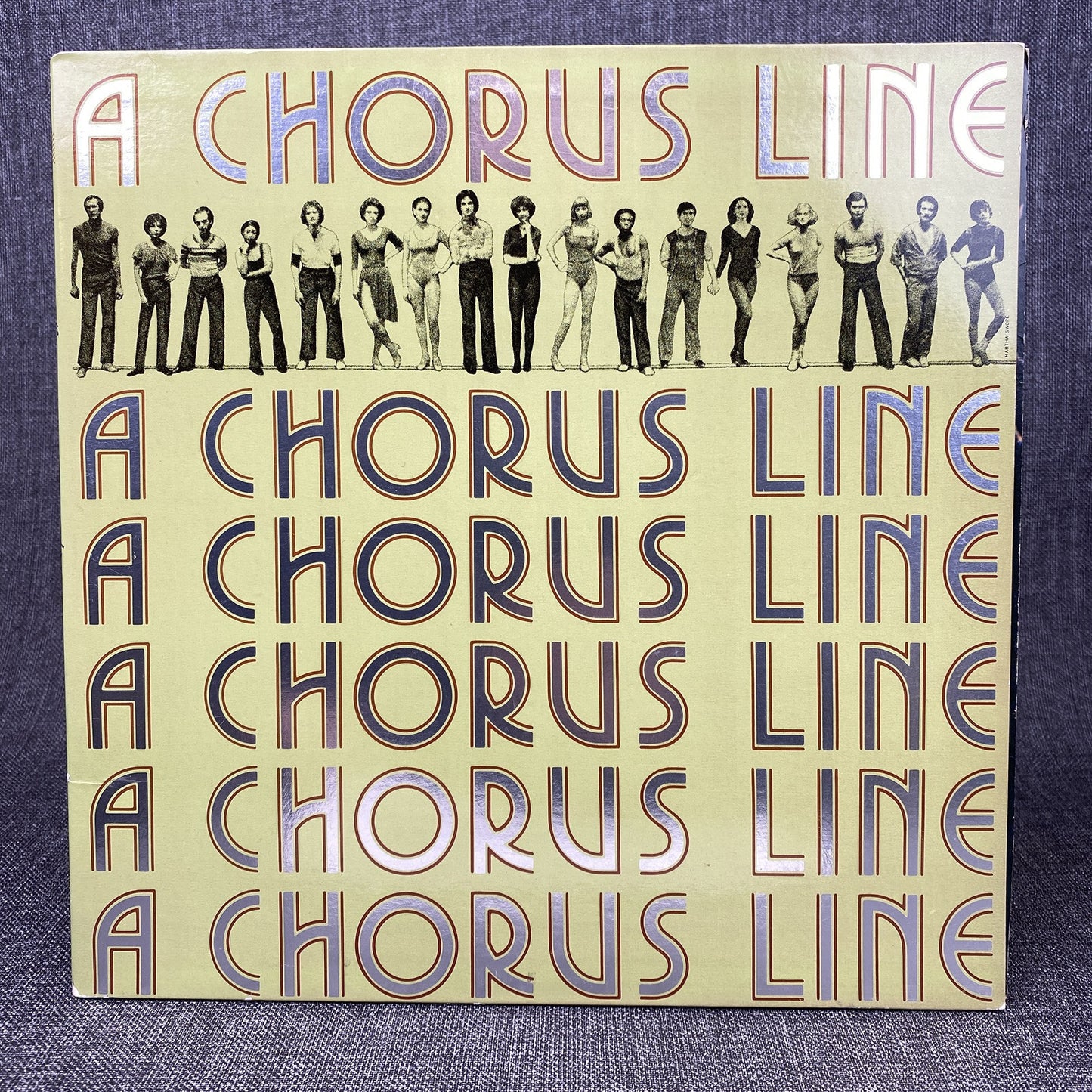 A Chorus Line Broadway Musical M. Bennett Columbia Masterworks Vinyl Record 1975