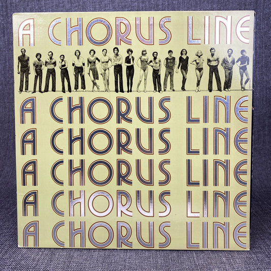 A Chorus Line Broadway Musical M. Bennett Columbia Masterworks Vinyl Record 1975