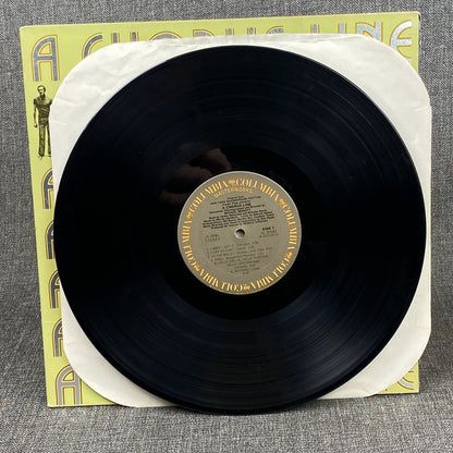 A Chorus Line Broadway Musical M. Bennett Columbia Masterworks Vinyl Record 1975