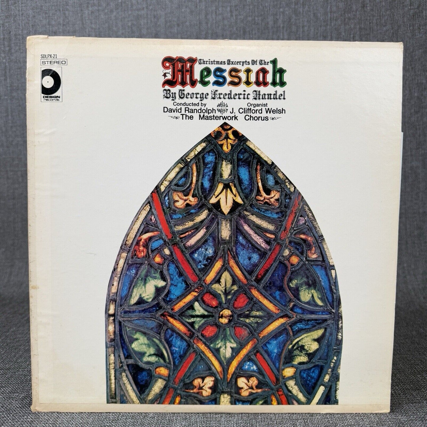 Messiah , Christmas Excerpts by George Frederic Handel Vinyl Record