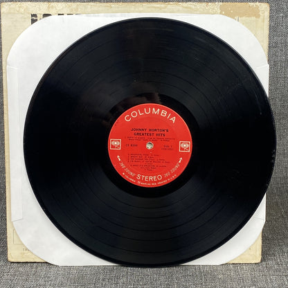Johnny Horton's Greatest Hits Vinyl Record