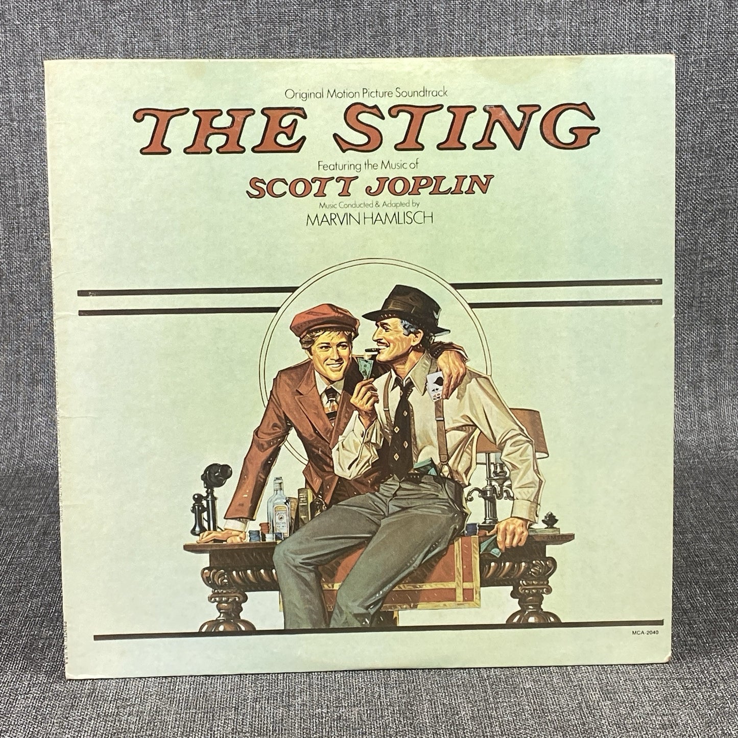 Marvin Hamlisch/Scott Joplin -The Sting - Original Soundtrack - 1974 - EX