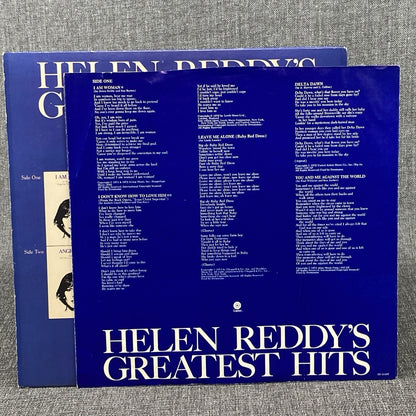 Helen Reddy's Greatest Hits Vinyl LP Capitol Records 1975