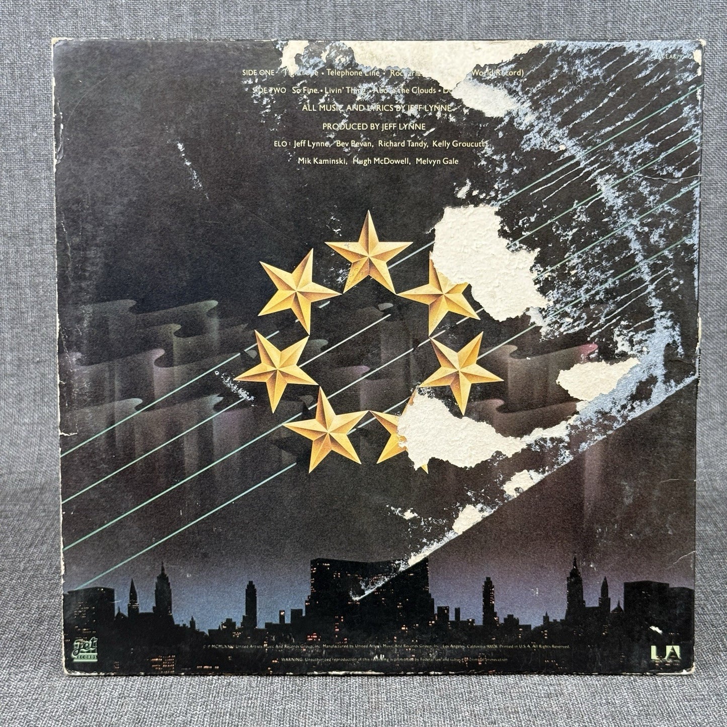 Electric Light Orchestra A New World Record 1976 Vinyl Record - VERY GOOD