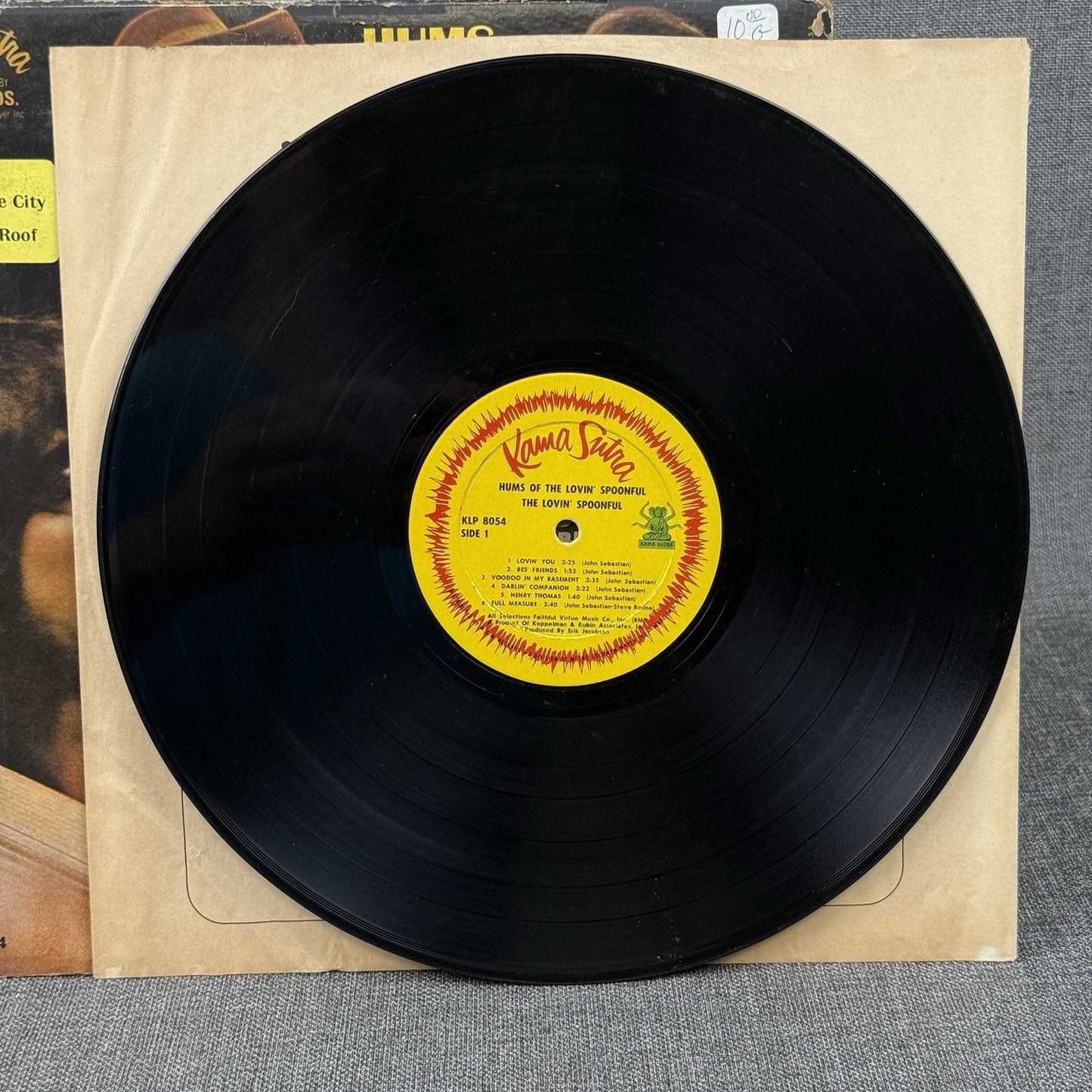 Hums of the Lovin' Spoonful Vinyl Record 1966 - EXCELLENT