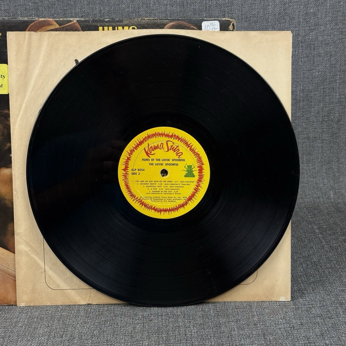 Hums of the Lovin' Spoonful Vinyl Record 1966 - EXCELLENT