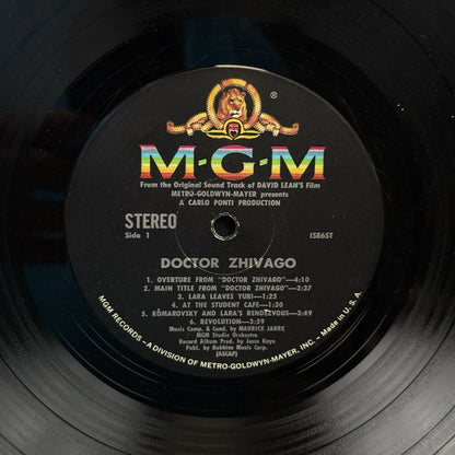 Doctor Zhivago The original soundtrack Vinyl Record - VERY GOOD