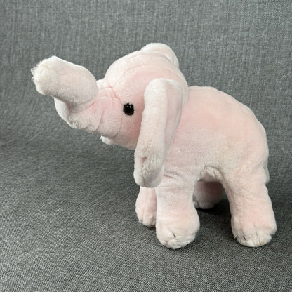 VINTAGE-10” 1987 From The World Of Smile Pink Plush Elephant