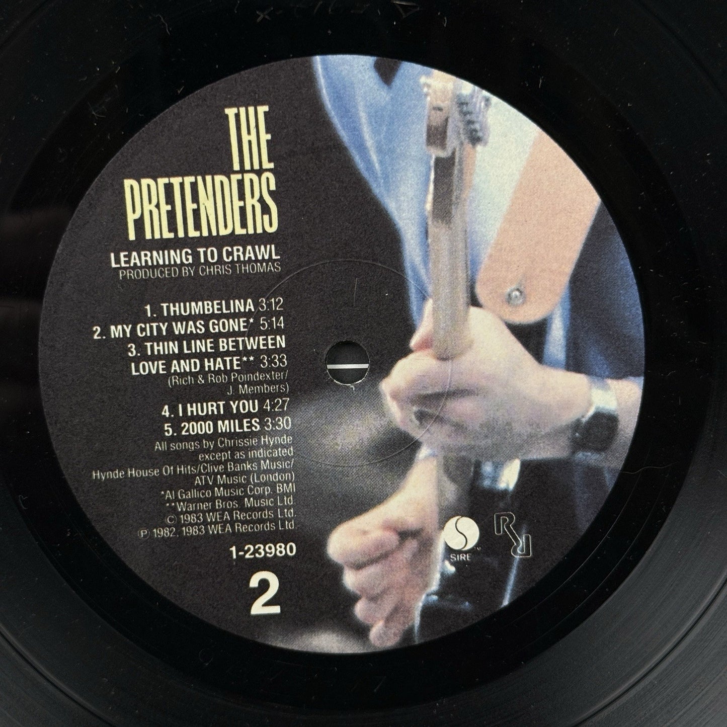 The Pretenders - Learning to Crawl 1983 Vinyl Record - EXCELLENT