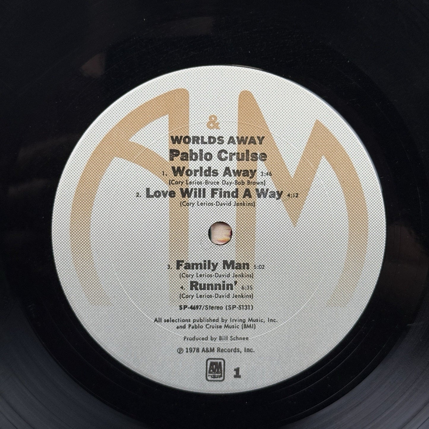 Pablo Cruise – Worlds Away 1978 A&M Records  Stereo Album Vinyl LP - GOOD