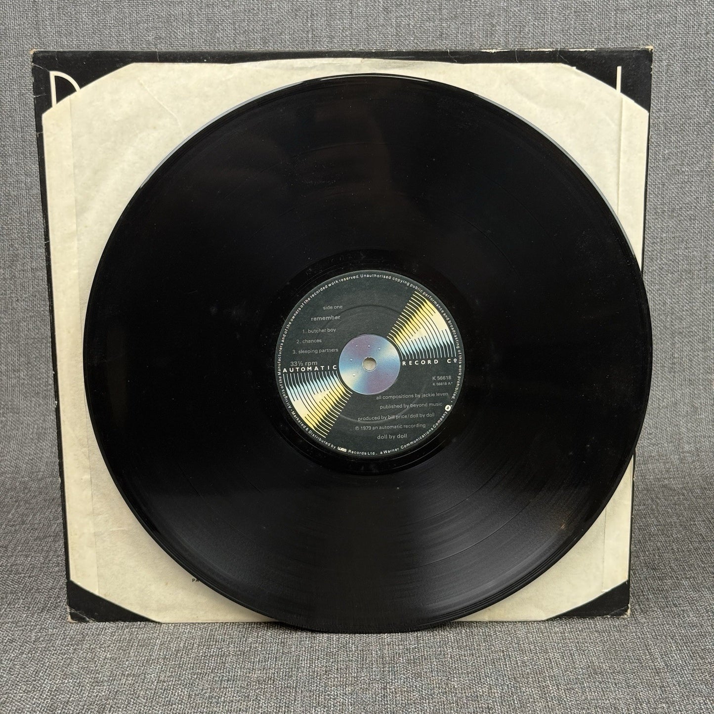Doll By Doll - Remember 1979 Vinyl Record , Psychedelic Rock - EXCELLENT