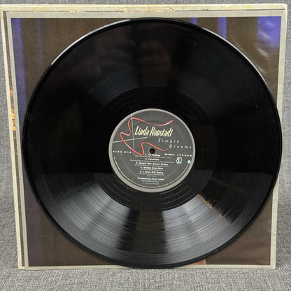 Linda Ronstadt Simple Dreams 1977 vinyl record - EXCELLENT