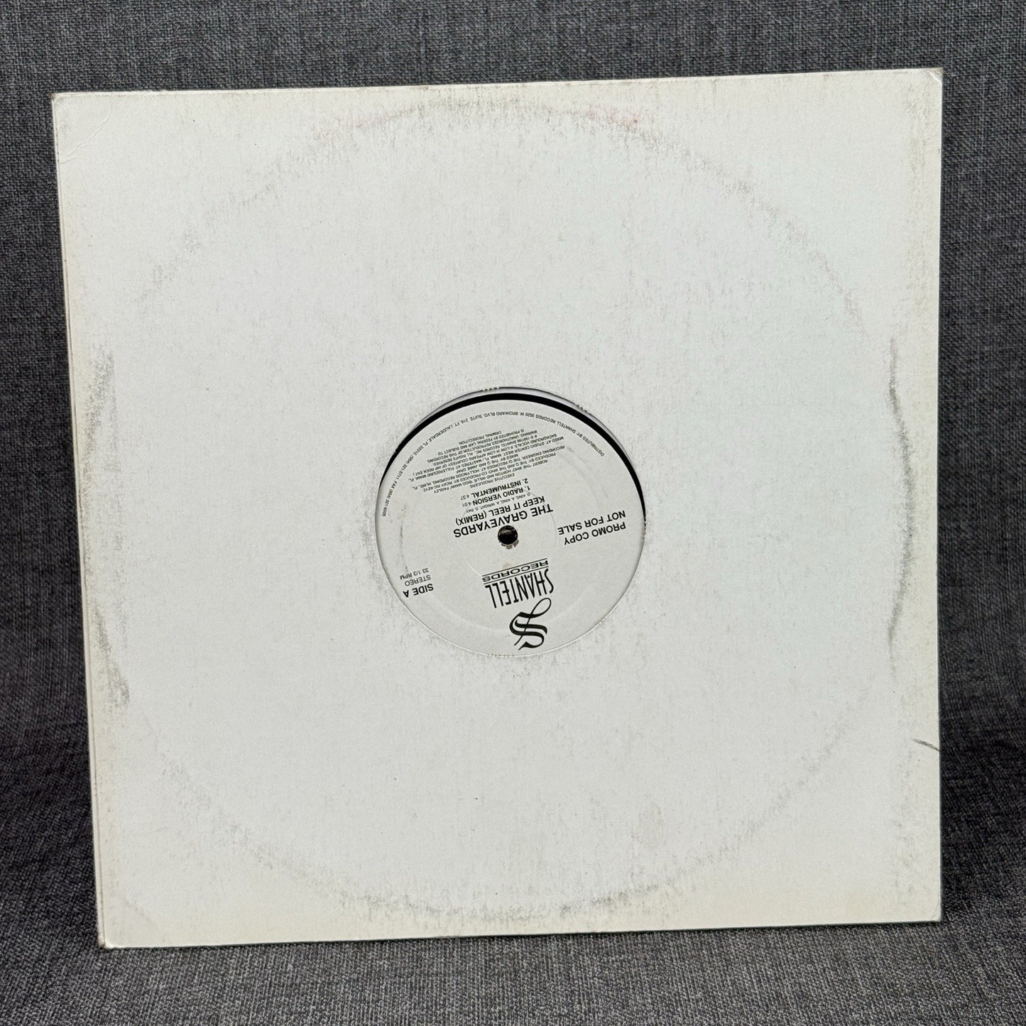 The Graveyards Keep it Reel 1997 Vinyl Record PROMO COPY - EXCELLENT