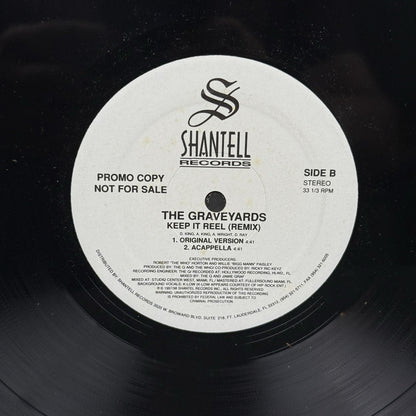 The Graveyards Keep it Reel 1997 Vinyl Record PROMO COPY - EXCELLENT