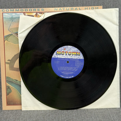 Commodores - Natural High - 1978 Motown M7-902R1 LP Vinyl Record -VERY GOOD