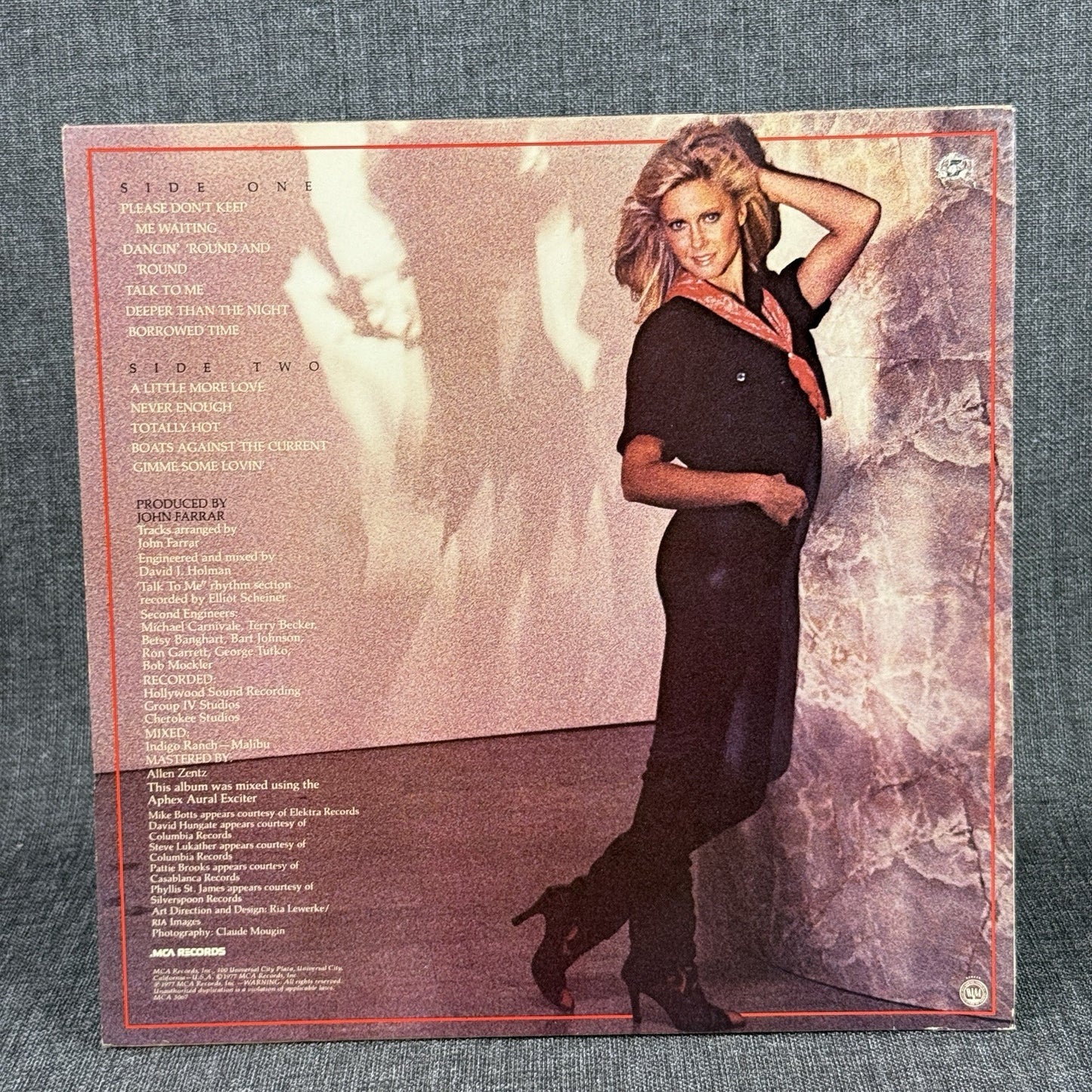 OLIVIA NEWTON-JOHN "TOTALLY HOT" 1978 MCA VINYL  - EXCELLENT