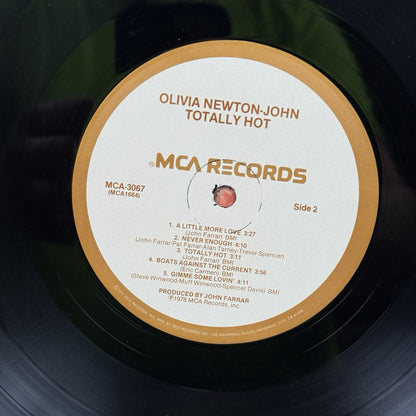 OLIVIA NEWTON-JOHN "TOTALLY HOT" 1978 MCA VINYL  - EXCELLENT