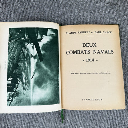 Deux combats navales 1914. - Farrère Claude & Chack Paul - 1925
