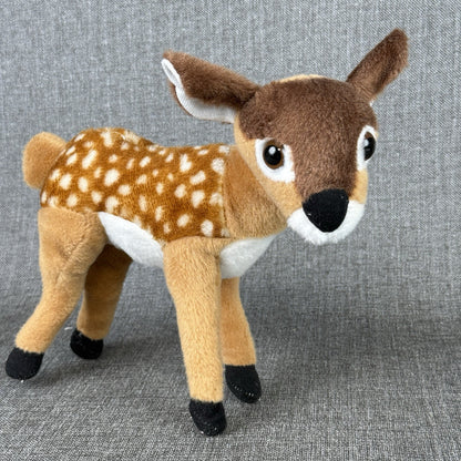 Fiesta Fawn Baby Deer Plush 10" Standing Realistic Stuffed Animal Toy